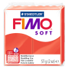 Fimo soft pâte à modeler 57g - 24 rouge indien 424600 - 1