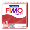Fimo soft pâte à modeler 57g - 2P rouge Noël 424596 - 1