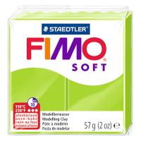 Fimo soft pâte à modeler 57g - 50 vert pomme 424550