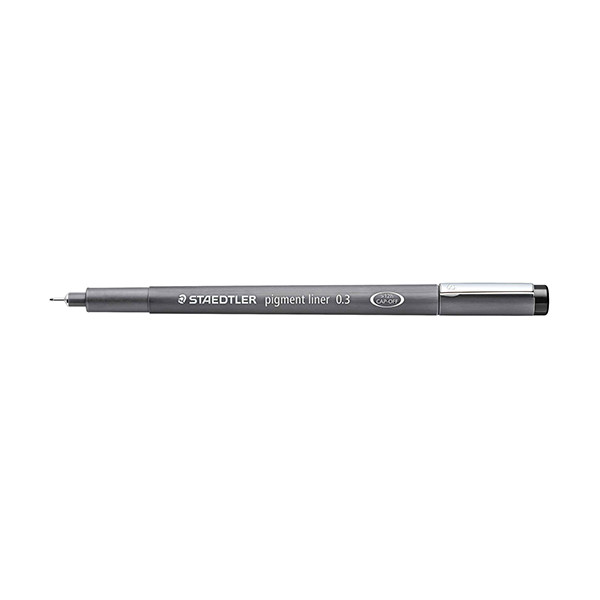 Staedtler Lumocolor 308 feutre à pointe fine (0,3 mm) - noir 209632 - 1