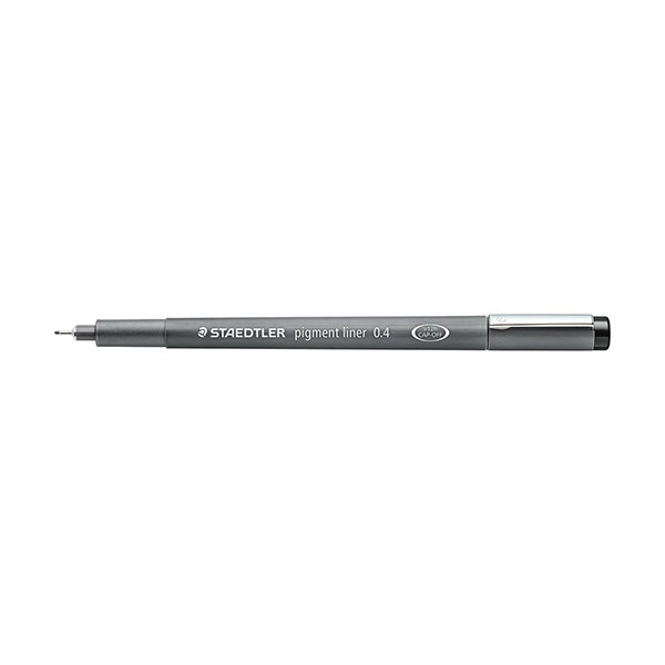 Staedtler Lumocolor 308 feutre à pointe fine (0,4 mm) - noir 209633 - 1