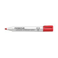 Staedtler Lumocolor 351 marqueur pour tableau blanc (2 mm ogive) - rouge 209619