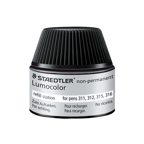 Staedtler Lumocolor recharge non permanente noire 209531 - 1