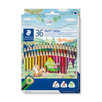 Staedtler Noris crayons de couleur triangulaires (36 pièces) 209574