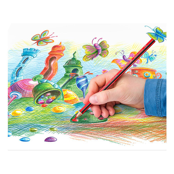 Staedtler Noris crayons de couleur triangulaires (36 pièces) 209574 - 2