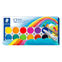 Staedtler Noris peinture aquarelle (12 couleurs) 209594