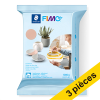 Offre : 3x Fimo air pâte à modeler 1 kg - 43 beige