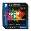 Staedtler Pigment Arts feutres pinceaux (36 pièces) 209668 - 1
