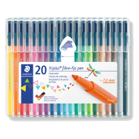 Staedtler Triplus color 323 feutres de coloriage triangulaires (20 pièces) 209578