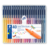 Staedtler Triplus color 323 feutres de coloriage triangulaires (40 pièces) 209579