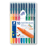 Staedtler Triplus color 323 feutres triangulaires (10 pièces) 209536