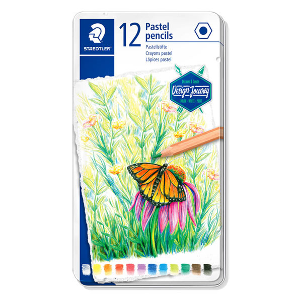 Staedtler crayons de couleur pastel (12 pièces) 209566 - 1
