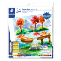 Staedtler ensemble d'aquarelles (24 couleurs) 209593