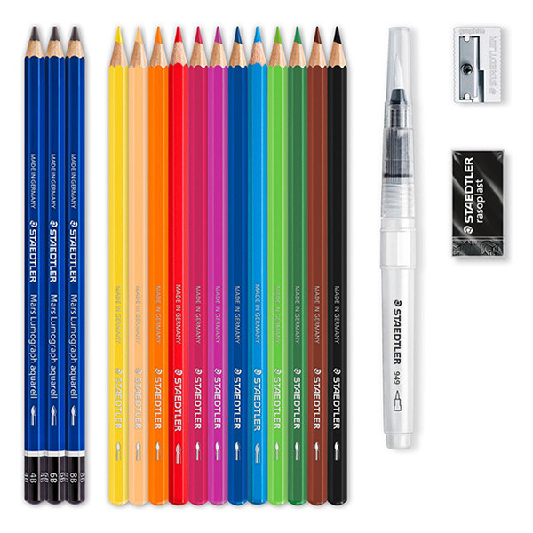 Staedtler mixed set de crayons aquarelle 209643 - 2