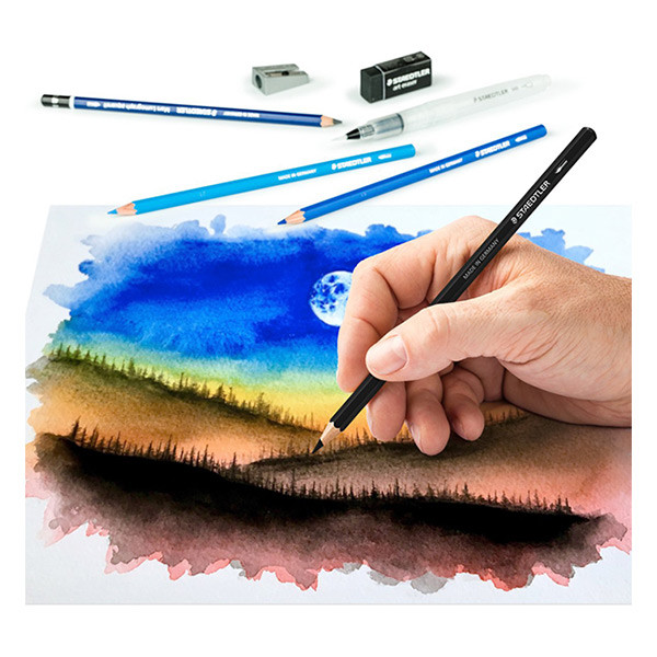 Staedtler mixed set de crayons aquarelle 209643 - 3
