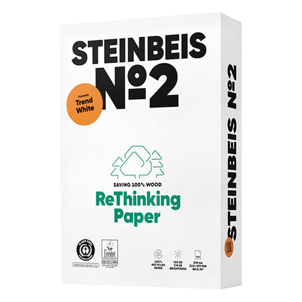 Steinbeis No.2 papier 1 pak van 500 vel A4 - 80 grams 404198 - 1