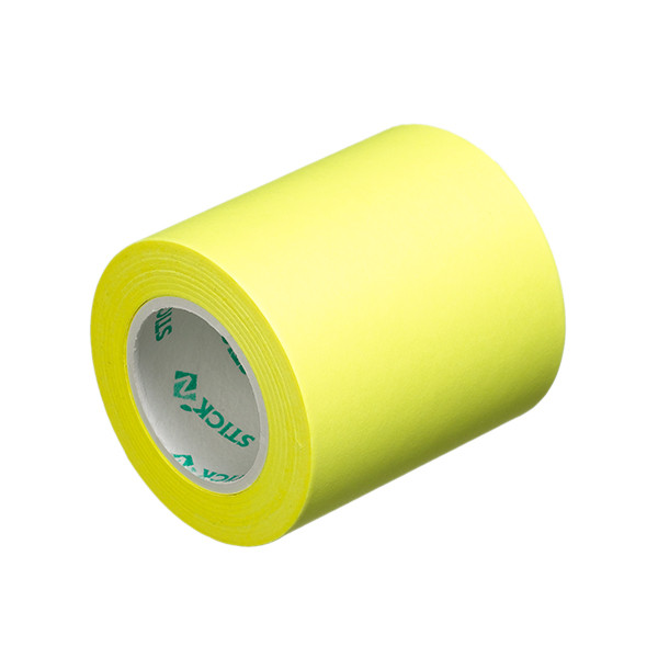 Stick'n Roll notes recharge 50 mm x 10 m - jaune fluo 201773 - 2