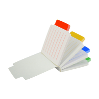 Stick'n marque-pages lignés 70,2 x 70,2 mm (100 feuilles) - couleurs variées 201747