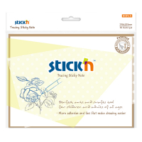 Stick'n notes autocollantes 150 x 203 mm (30 feuilles) - transparent 400896