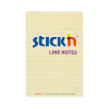 Stick'n notes lignées 102 x 152 mm - jaune pastel 404014 - 1