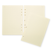 Succes A5/Executive papier à notes quadrillé crème 100 feuilles 262211