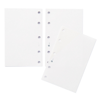 Succes Mini bloc-notes vierge blanc 100 feuilles 262225