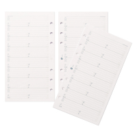 Succes Standard papier d'enregistrement avec symboles blanc 50 feuilles 262233