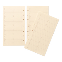 Succes Standard papier d'enregistrement avec symboles crème 50 feuilles 262238
