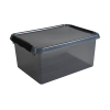 Sunware Comfort Line boîte de rangement transparente 15 litres - gris/noir 200472 - 1