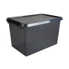 Sunware Comfort Line boîte de rangement transparente 62 litres - gris/noir 200478 - 1