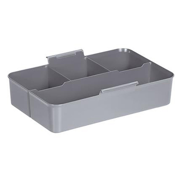 Sunware Q-line boîte de rangement avec insert 9 litres - transparent 216762 - 3