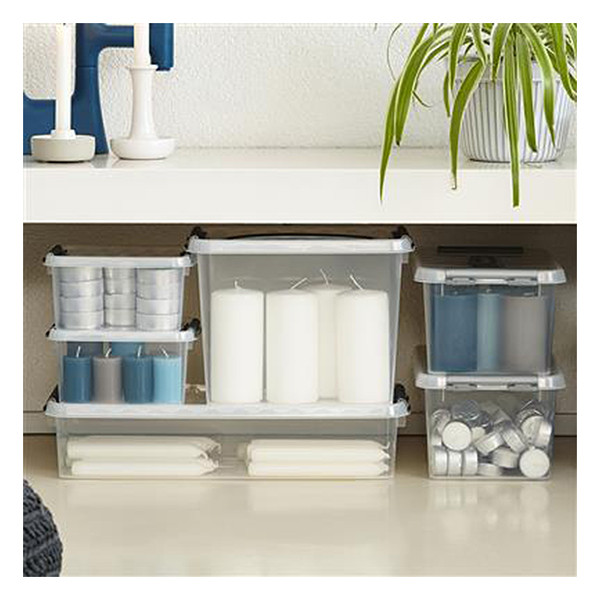 Sunware Q-line boîte de rangement transparente 22 litres 216532 - 4