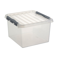 Sunware Q-line boîte de rangement transparente 26 litres 216541