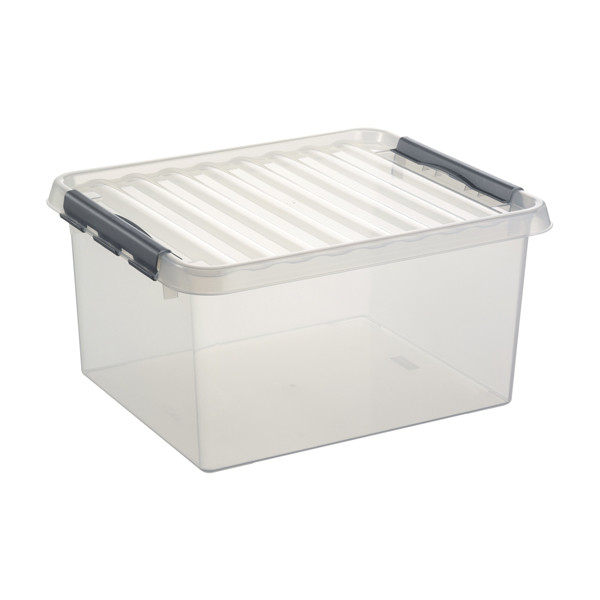 Sunware Q-line boîte de rangement transparente 36 litres 216536 - 1
