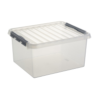 Sunware Q-line boîte de rangement transparente 36 litres 216536