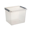 Sunware Q-line boîte de rangement transparente 52 litres 216537 - 1