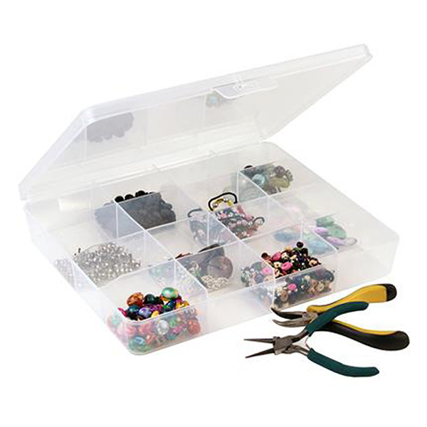 Sunware Q-line séparateur de boîte de rangement transparente 16 compartiments 216523 - 3