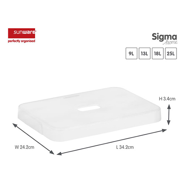 Sunware Sigma Home couvercle transparent 216768 - 2