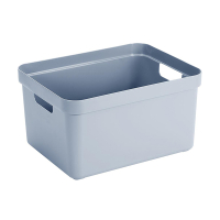 Sunware Sigma Home grande boîte de rangement 32 litres - bleu-gris 216771