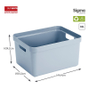Sunware Sigma Home grande boîte de rangement 32 litres - bleu-gris 216771 - 2
