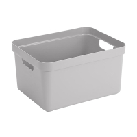 Sunware Sigma Home grande boîte de rangement 32 litres - gris clair 216770