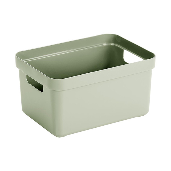 Sunware Sigma Home petite boîte de rangement 13 litres - vert clair 216767 - 1