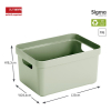 Sunware Sigma Home petite boîte de rangement 13 litres - vert clair 216767 - 2