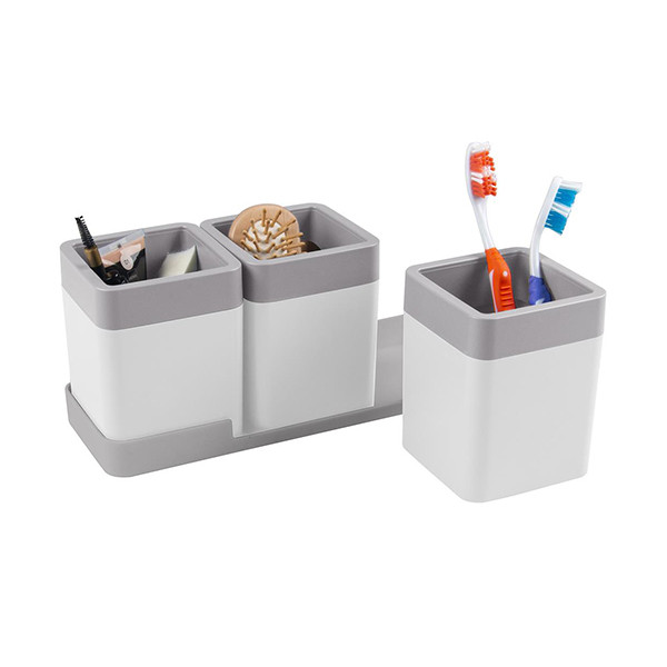 Sunware Sigma Home set de rangement 0,6 litre - blanc/gris 216774 - 2