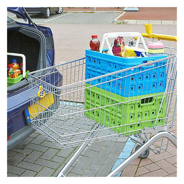 Sunware Square caisse pliante 32 litres - vert naturel 216548 - 3