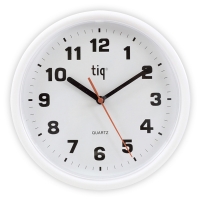 TIQ wandklok wit (245 mm) 219505