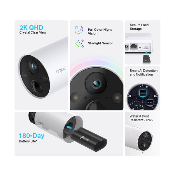 TP-Link Tapo C420 caméra extérieure intelligente 828665 - 2