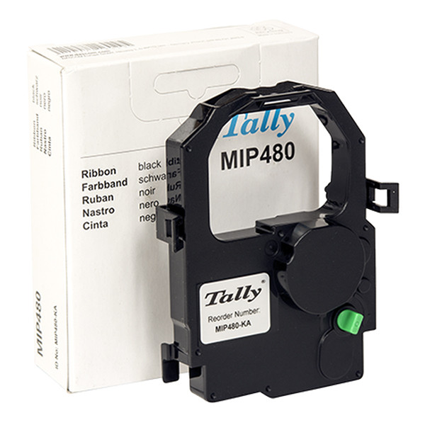 Tally MIP480-KA ruban encreur noir (d'origine) 085571 - 1