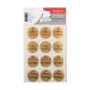 Tanex Happy Birthday autocollants (2 x 12 pièces) - or 404137 - 1