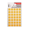 Tanex Smiling Face autocollants petits (2 x 35 pièces) - orange fluo 404134 - 1